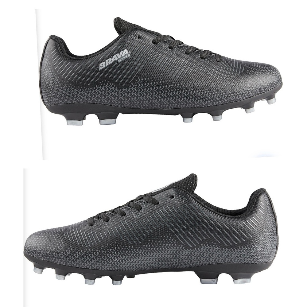Brava Black Soccer Cleats